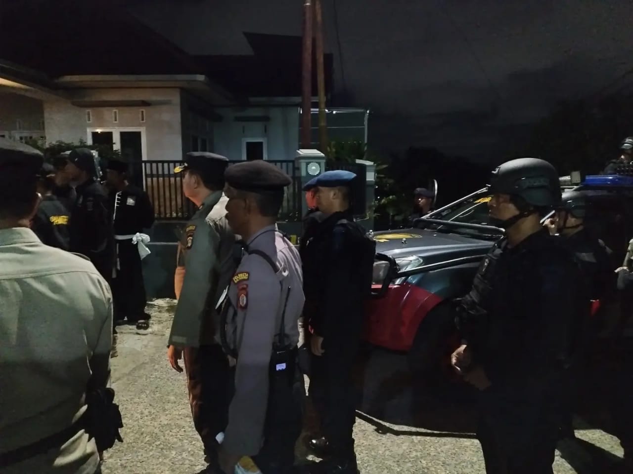 Rawan Rusuh, 1 SSK Pasukan Brimob Diturunkan Amankan Pengesahan Warga PSHT di Balikpapan