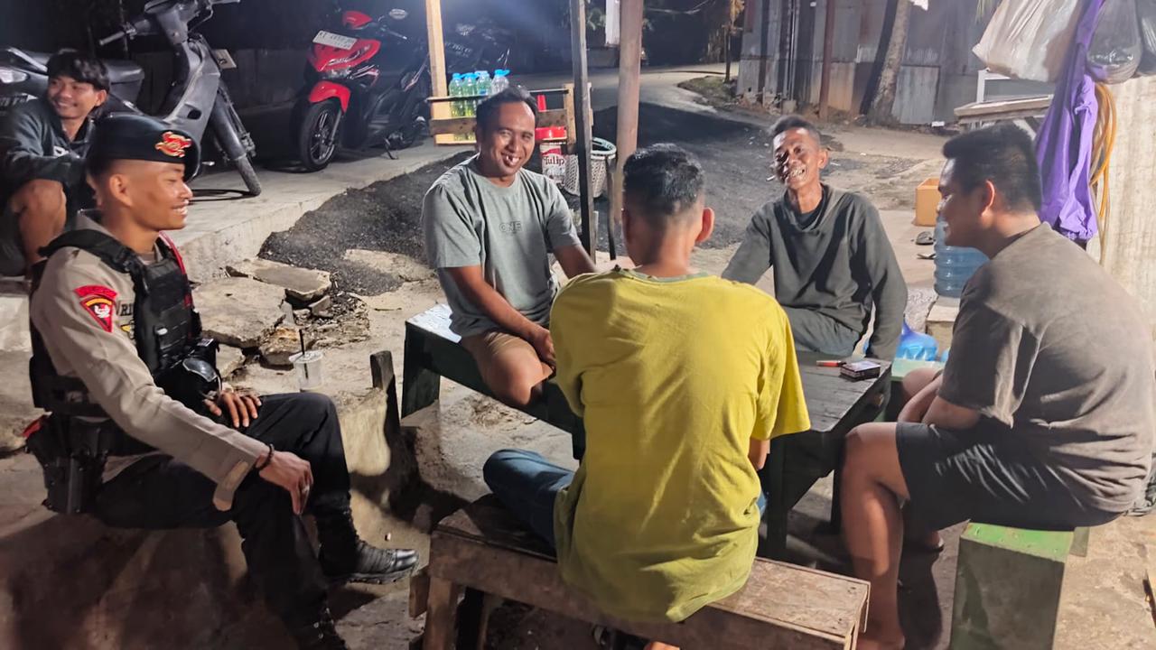 Brimob Kompi 1 Batalyon C Pelopor Satbrimob Polda Kaltim Intensifkan Patroli di Jalur Soekarno Hatta dan Pelabuhan Kariangau