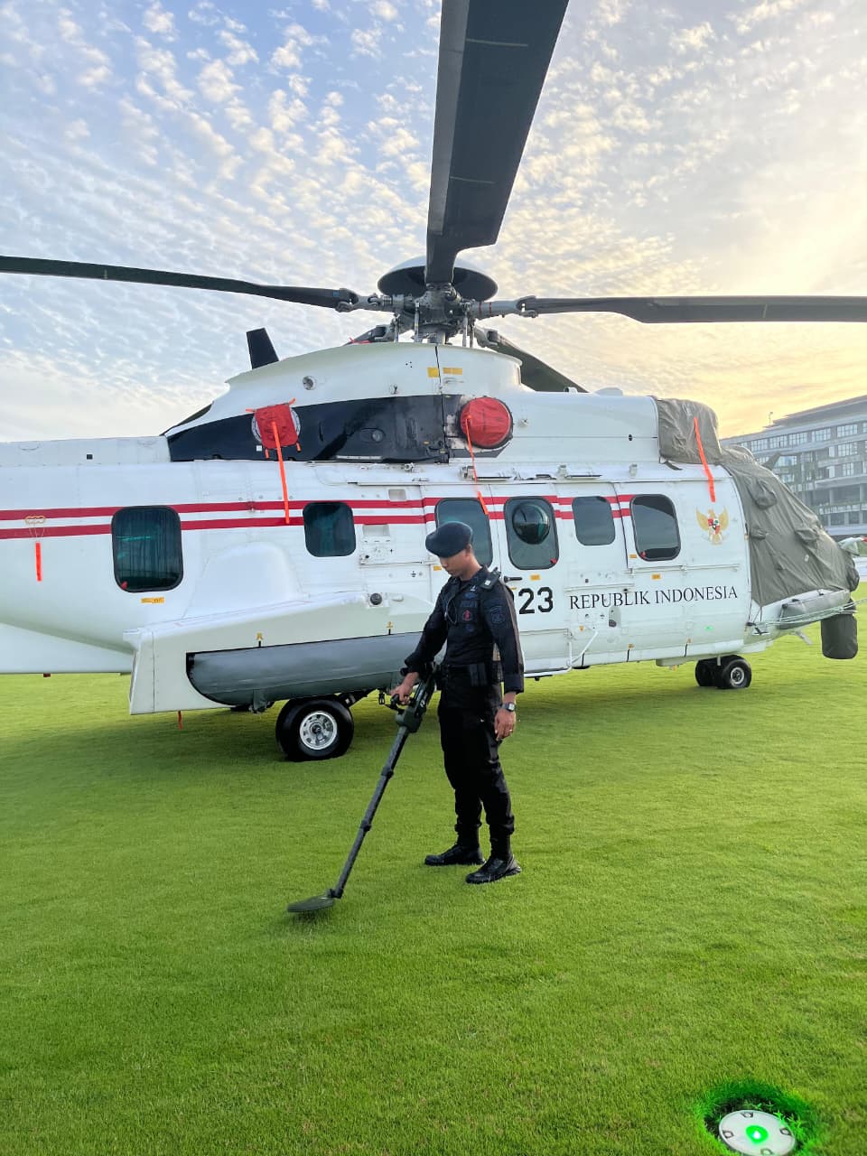 Kawal Kunjungan Presiden Prabowo di IKN, Detasemen Gegana Brimob Kaltim Sterilisasi Tiga Titik Strategis