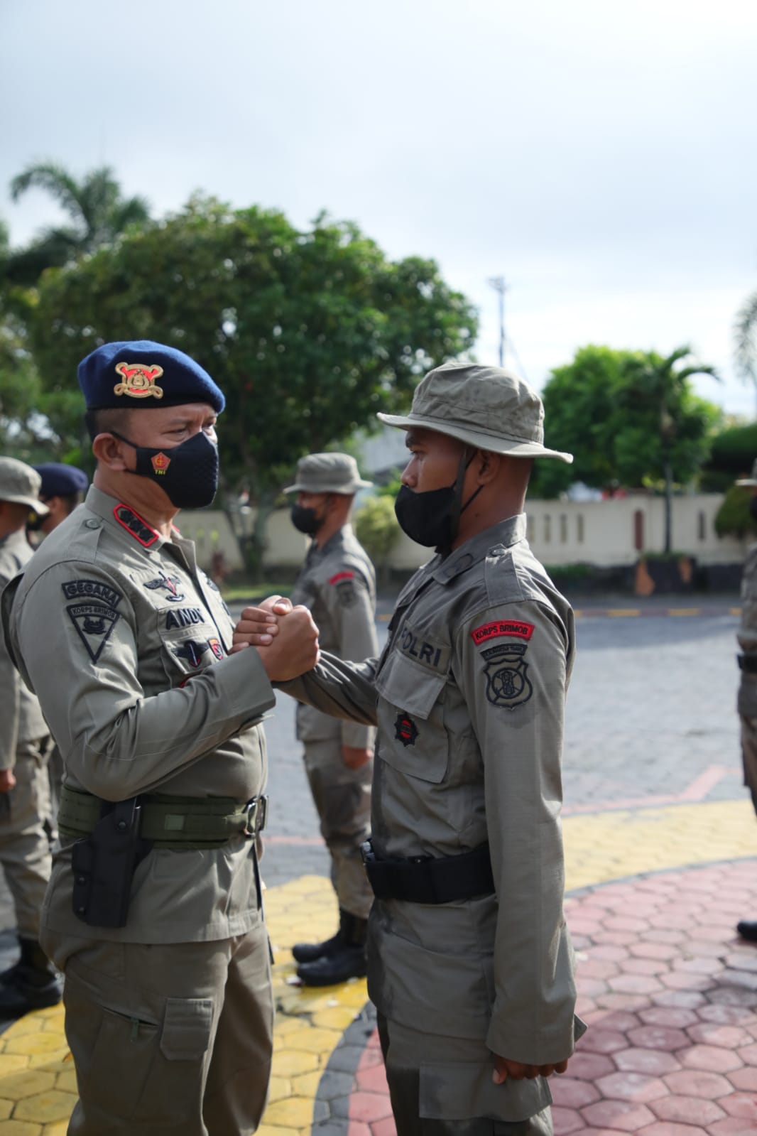 Penambahan Kekuatan Personil, Satuan Brimob Polda Kaltim Gelar acara Penerimaan Bintara Remaja