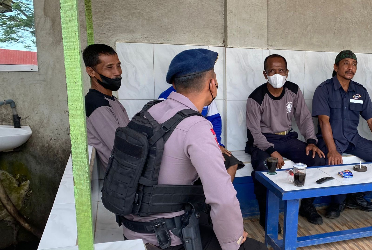 PATROLI SAMBANG DIALOGIS PERSONEL BATALYON C BRIMOB KALTIM