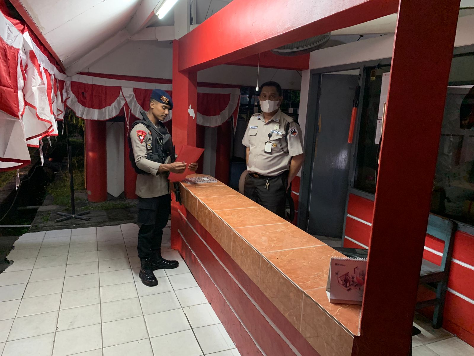 Optimalkan Patroli Objek Vital, Tim Patroli Den Gegana Ingatkan Ketentuan SOP Yang Berlaku