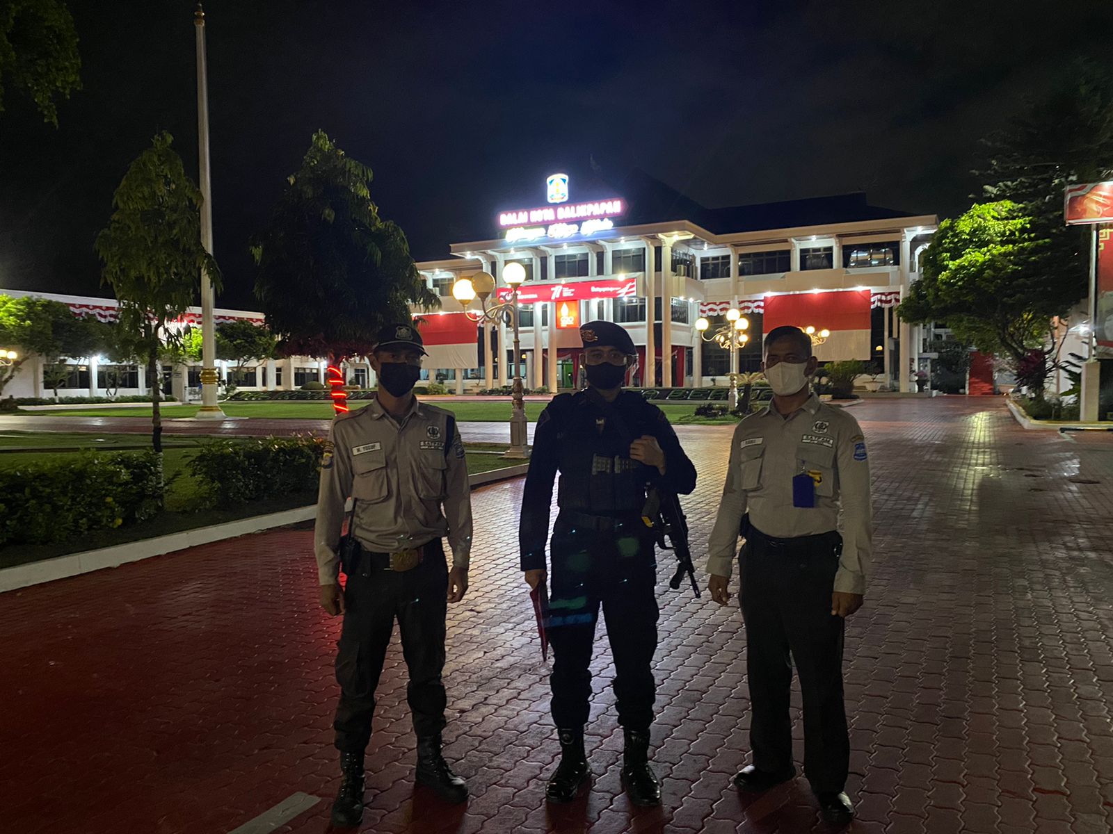 Menjelang Hut Proklamasi Kemerdekaan Indo, Den Gegana Gencarkan Patroli Obyek Vital