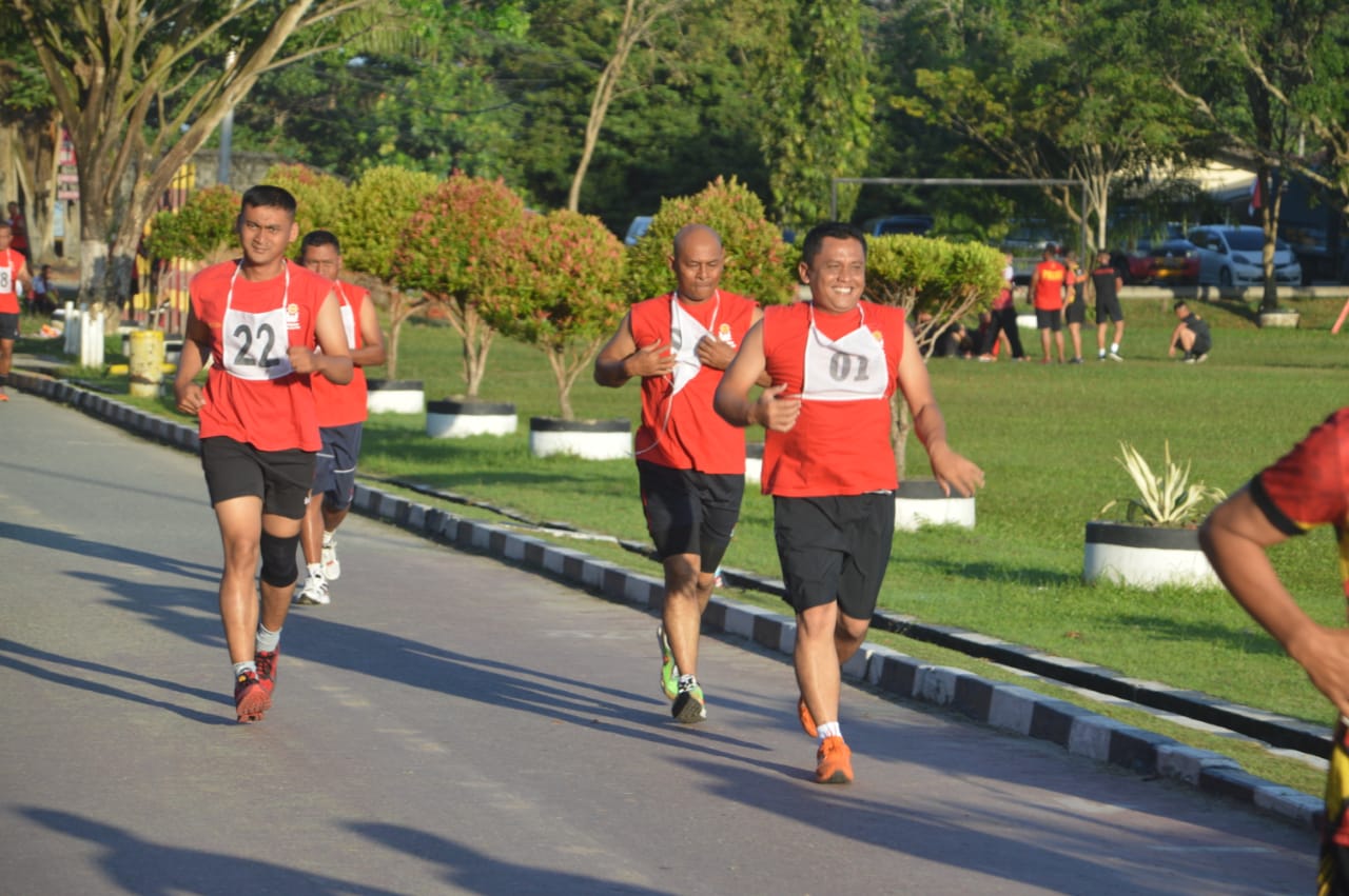 Personel Batalyon A Brimob Polda Kaltim, Gelar Samjas Berkala Tahap II Tahun 2022