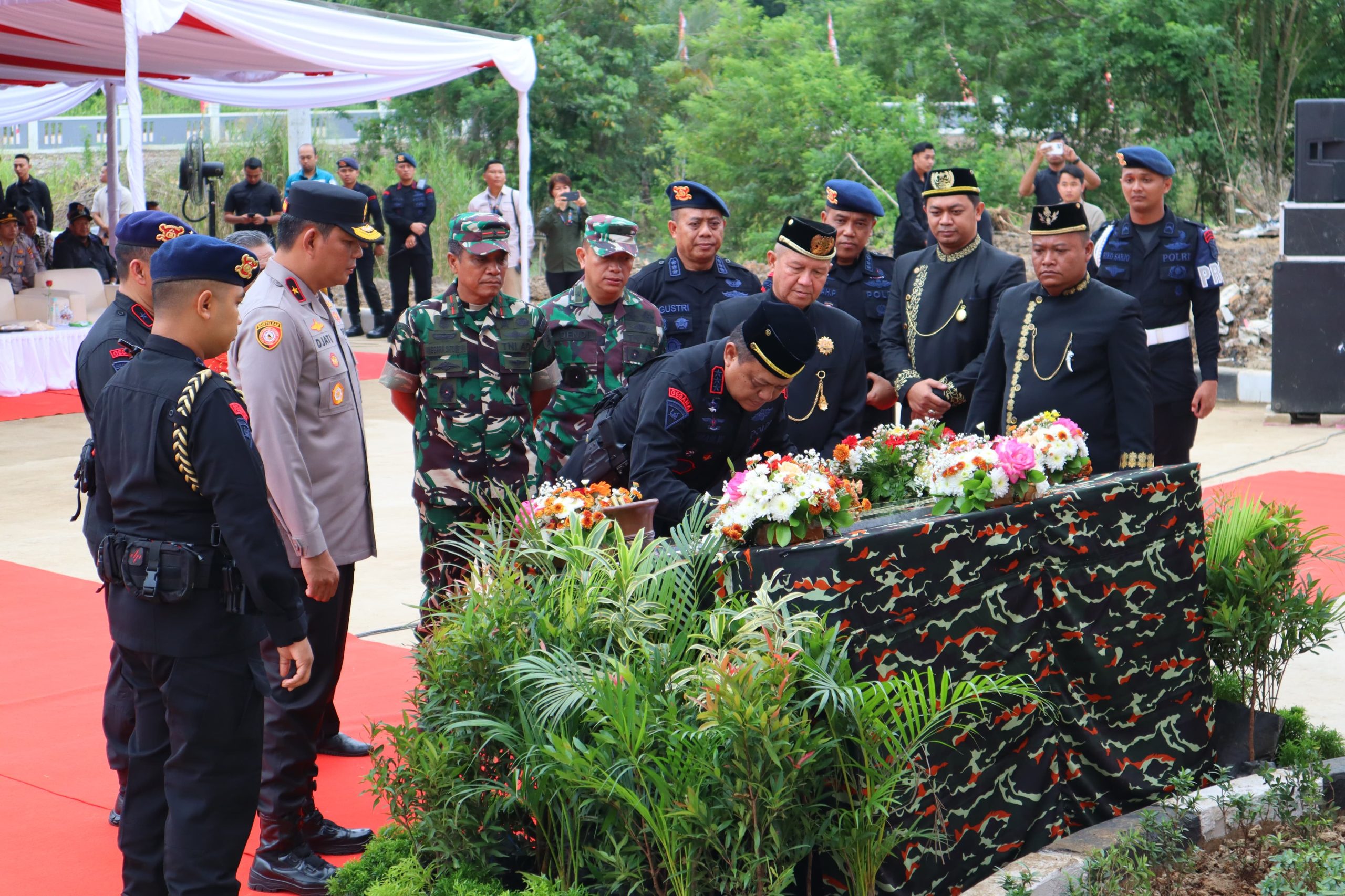Dankorbrimob Polri Resmikan Mako Pasukan Brimob II di Kutai Kartanegara