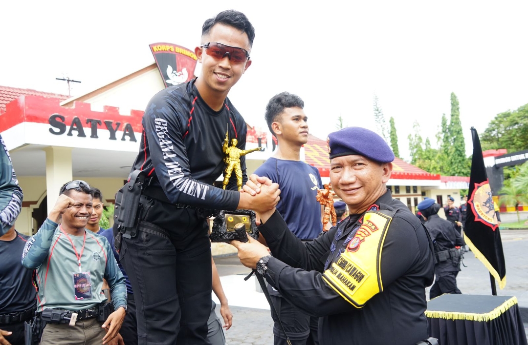 Detasemen Gegana Satrbimob Polda Kaltim Berhasil Sabet Juara I dan II pada Perlombaan Sakunta Warriors