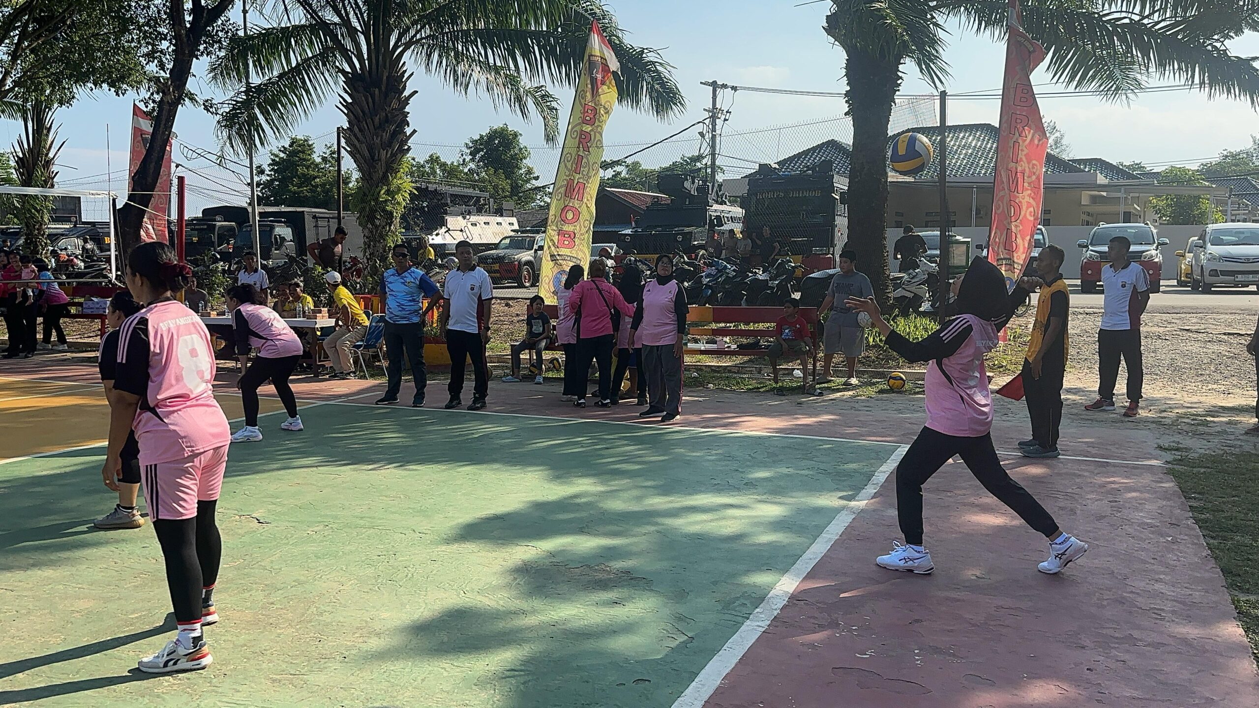 Turnamen Voli Danyon A Cup 2025, Atar Bhayangkari Resmi Dibuka di Balikpapan