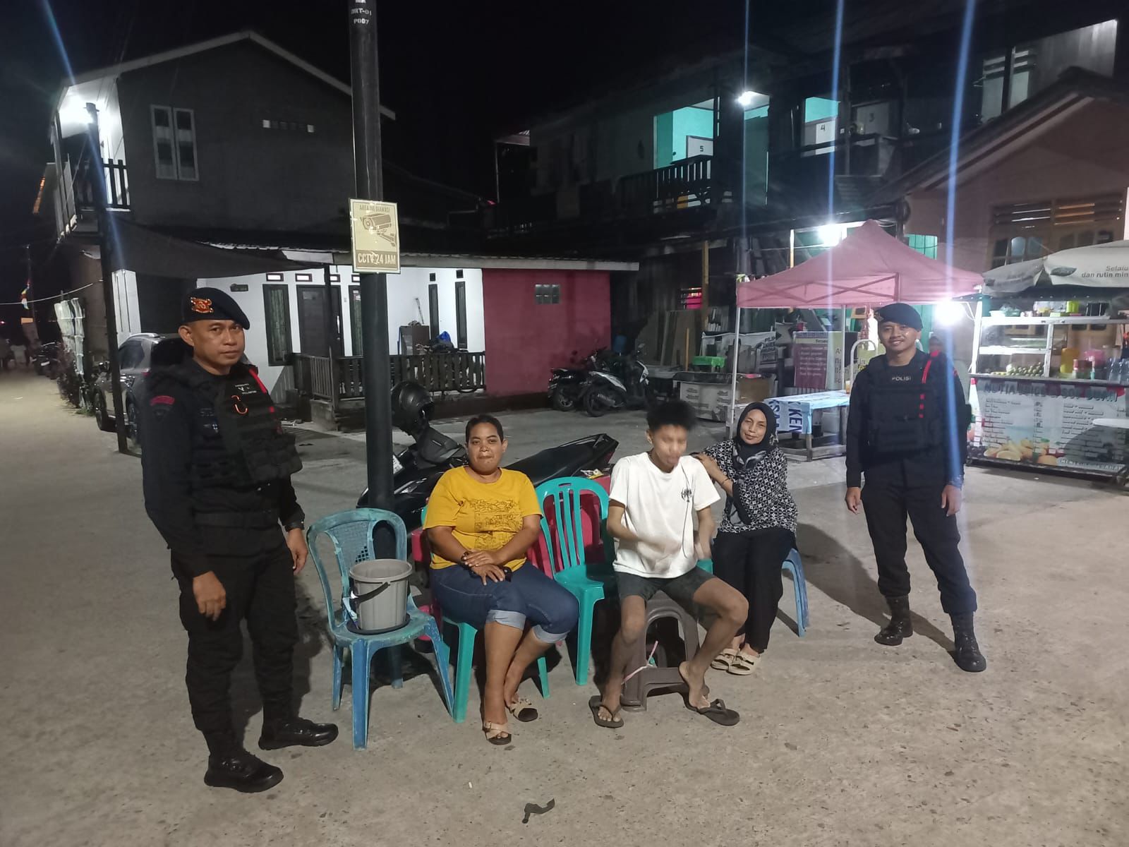 Cegah Kejahatan Jalanan, Batalyon A Brimob Kaltim Gencarkan Patroli Malam di Balikpapan