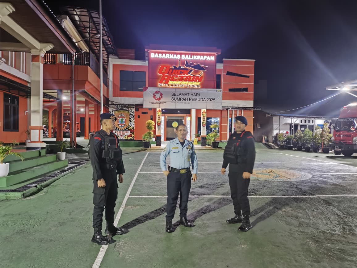 atroli Siang Kompi 1 Batalyon C Brimob Kaltim, Jaga Kamtibmas Balikpapan Barat dan Utara