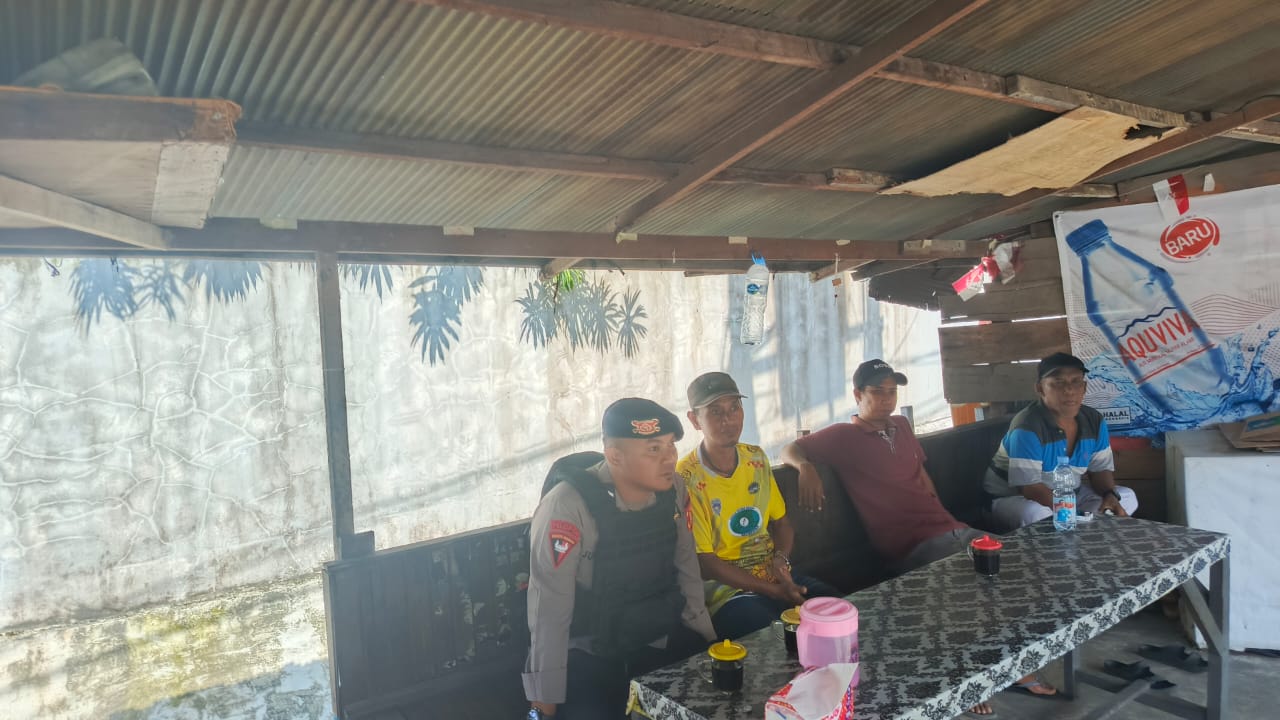 Patroli Dialogis Brimob Jalin Kemitraan Keamanan di Balikpapan Utara