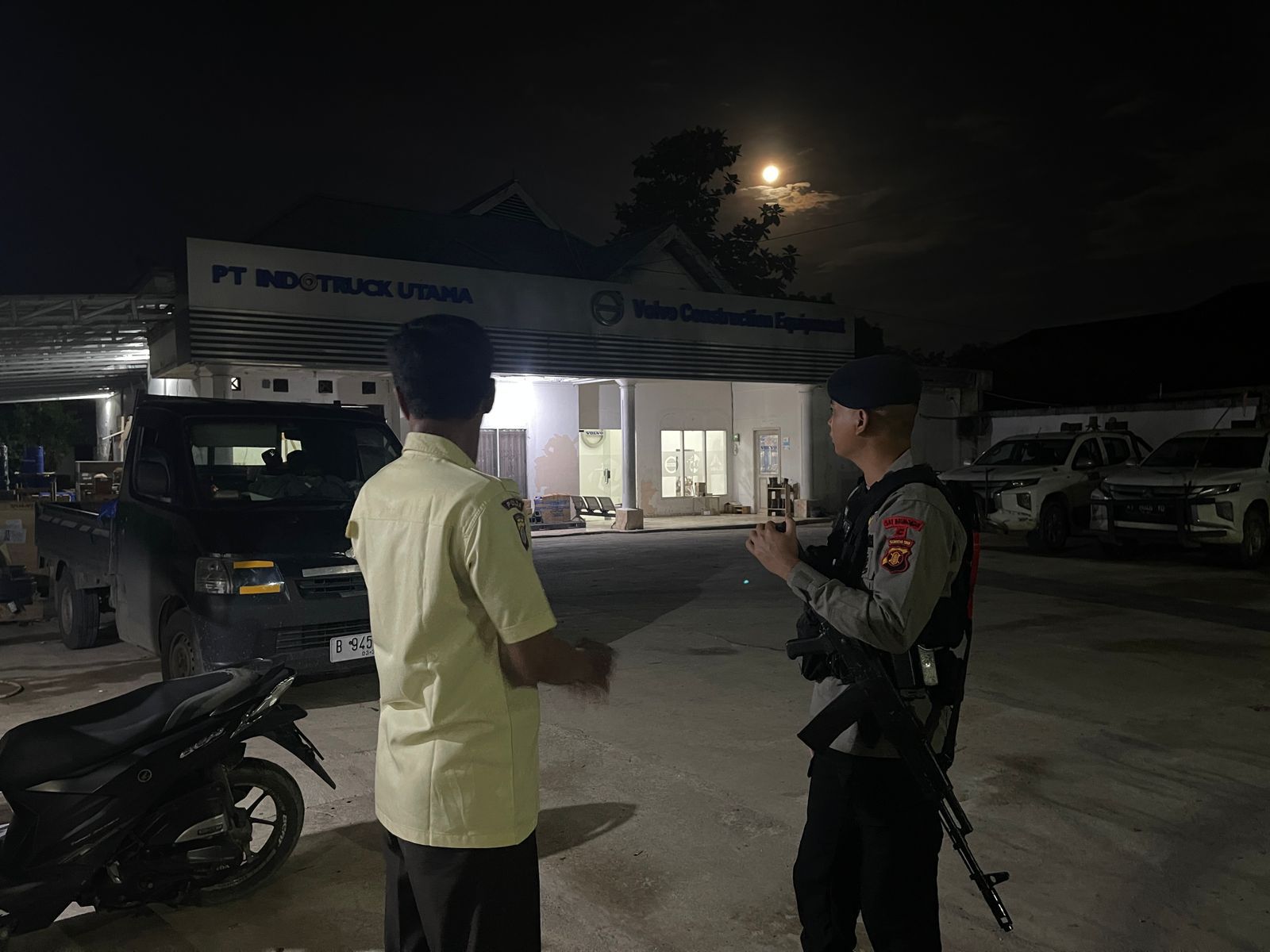 Jaga Kamtibmas Bumi Batiwakkal, Kompi 3 Yon C Pelopor Brimob Kaltim Sambangi Security di Tanjung Redeb