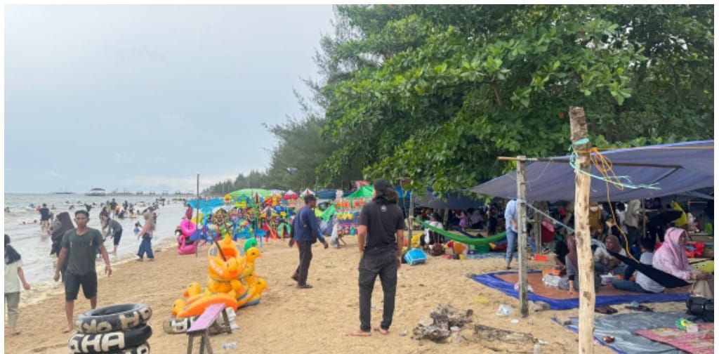 Ops Ketupat Mahakam 2026: Subsatgas Intelmob Brimob Kaltim Intensifkan Monitoring Objek Vital dan Wisata di Balikpapan