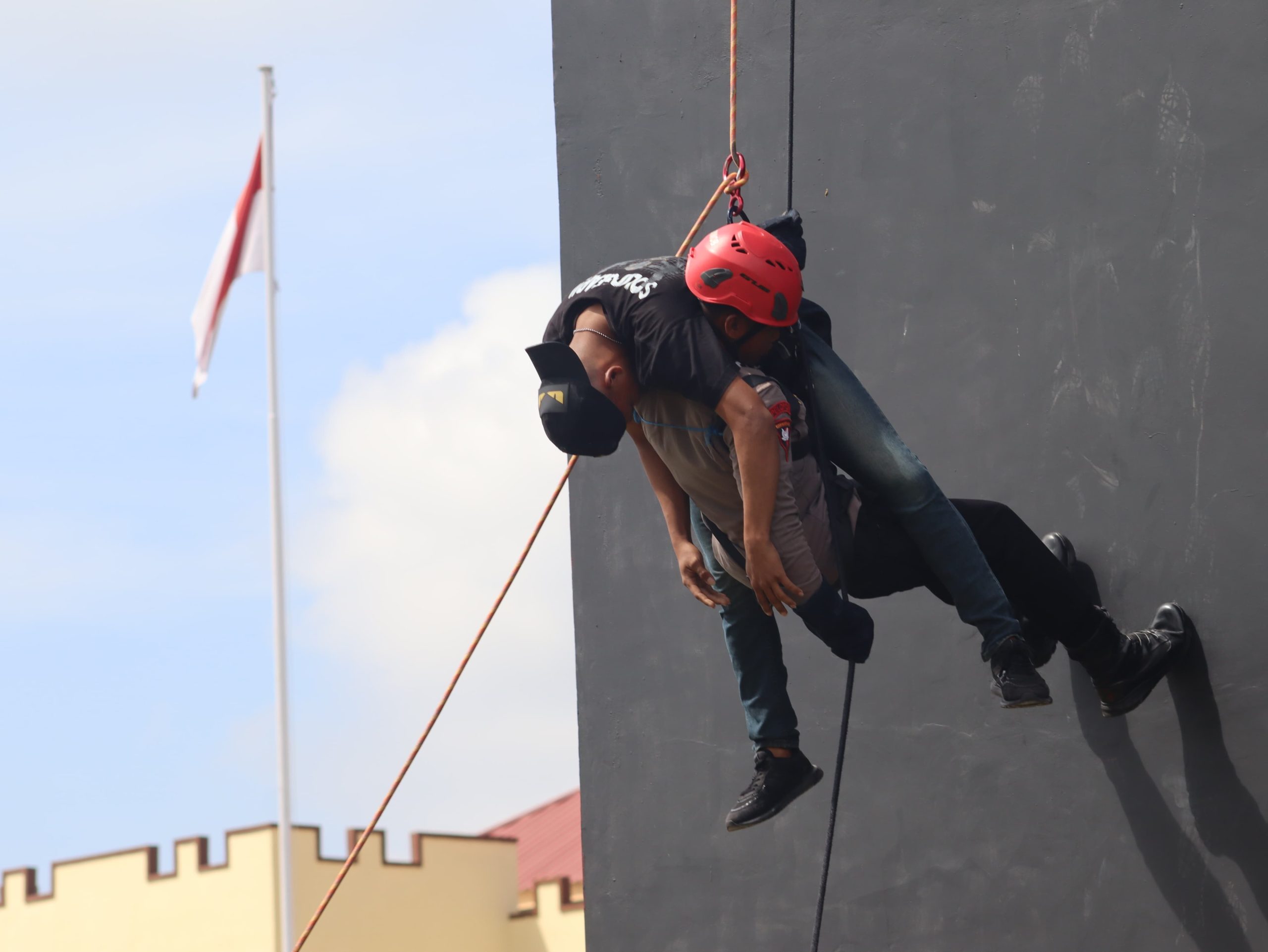 Pupuk Jiwa Nasionalisme, Siswa SD N 005 Samarinda Sambangi Mako Brimob Batalyon B Pelopor