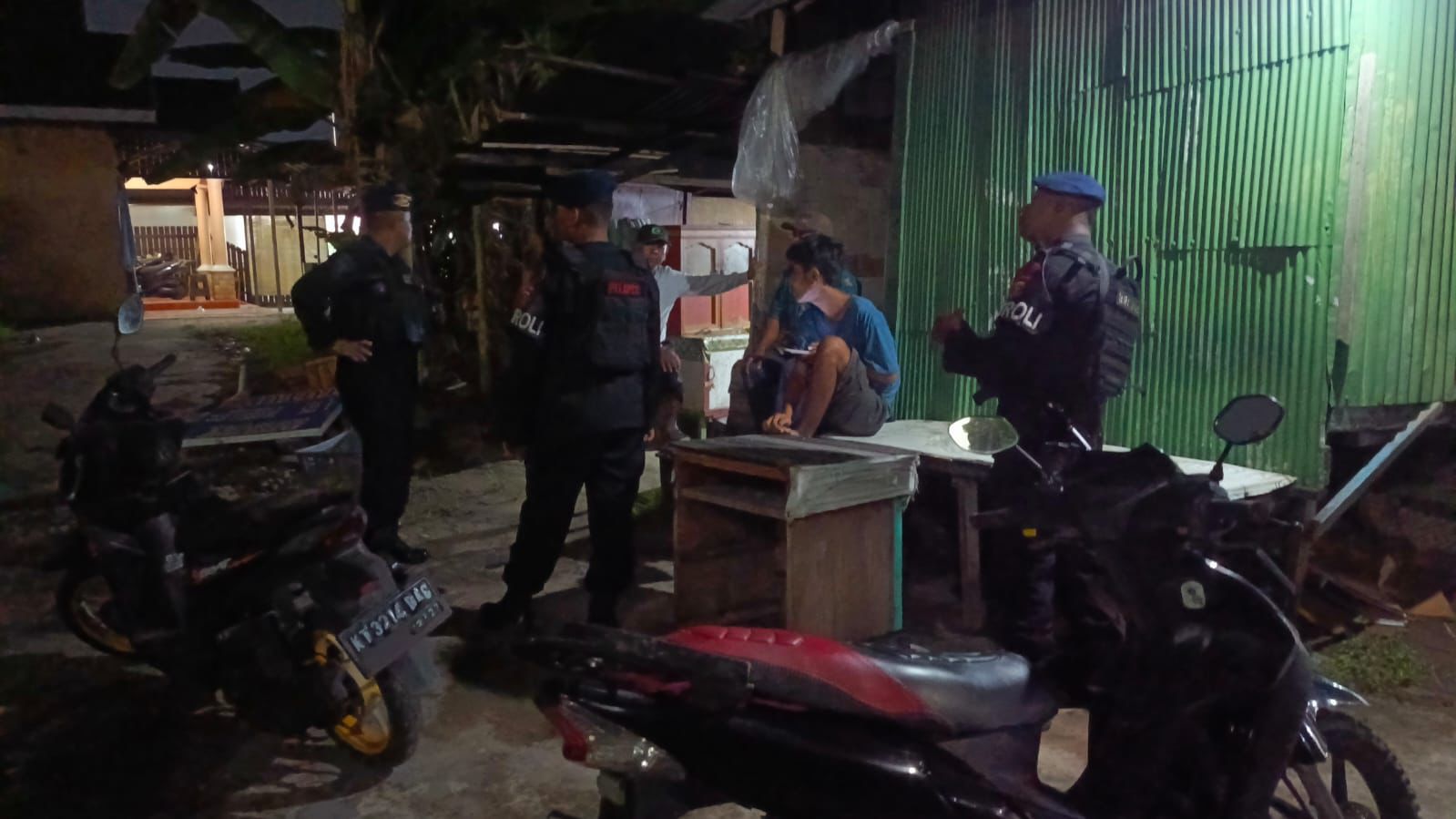 Jaga Kondusivitas Malam Minggu, Batalyon B Pelopor Brimob Polda Kaltim Intensifkan Patroli di Samarinda