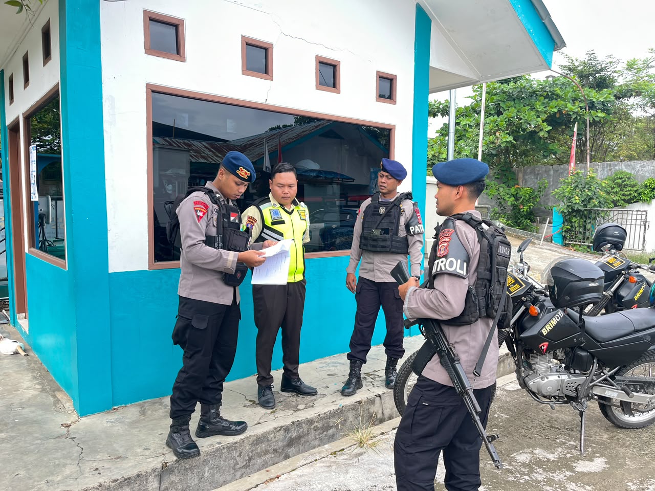 Jaga Kamtibmas, Batalyon B Pelopor Satbrimob Polda Kaltim Intensifkan Patroli di Samarinda