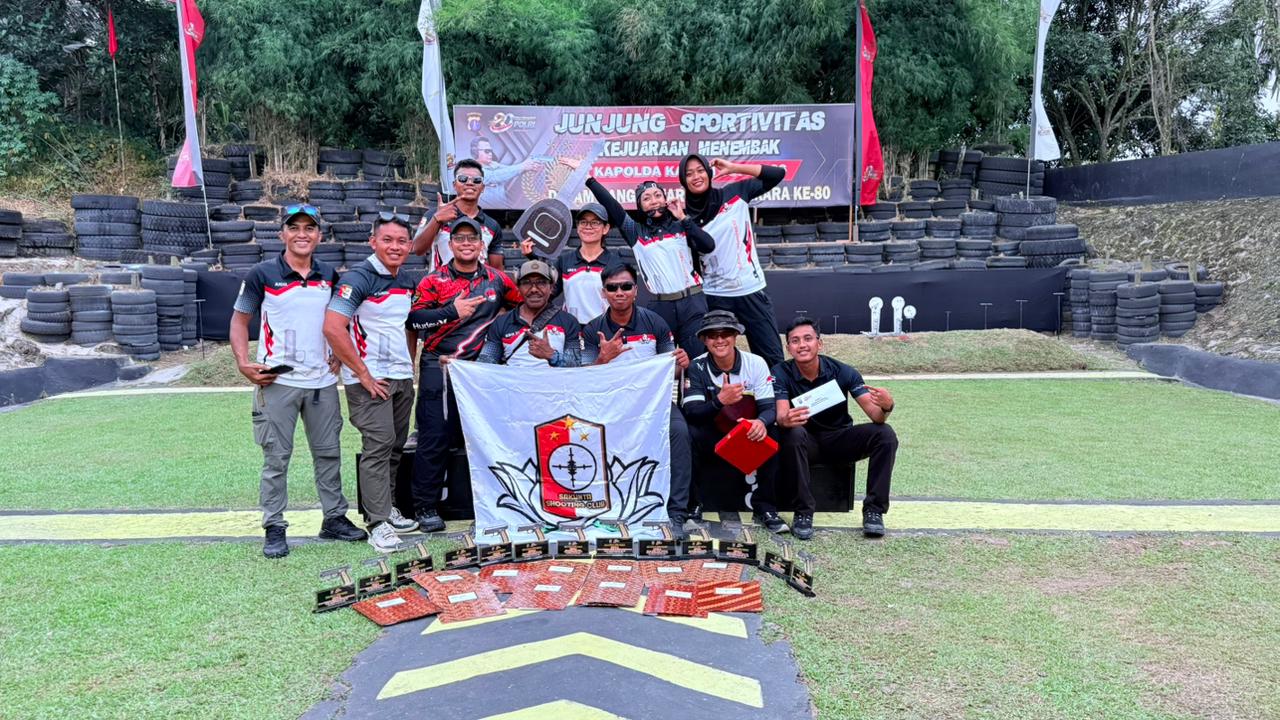 Borong Juara, Personel Satbrimob Polda Kaltim Raih Prestasi Gemilang di Kejuaraan Menembak Kapolda Cup 2026