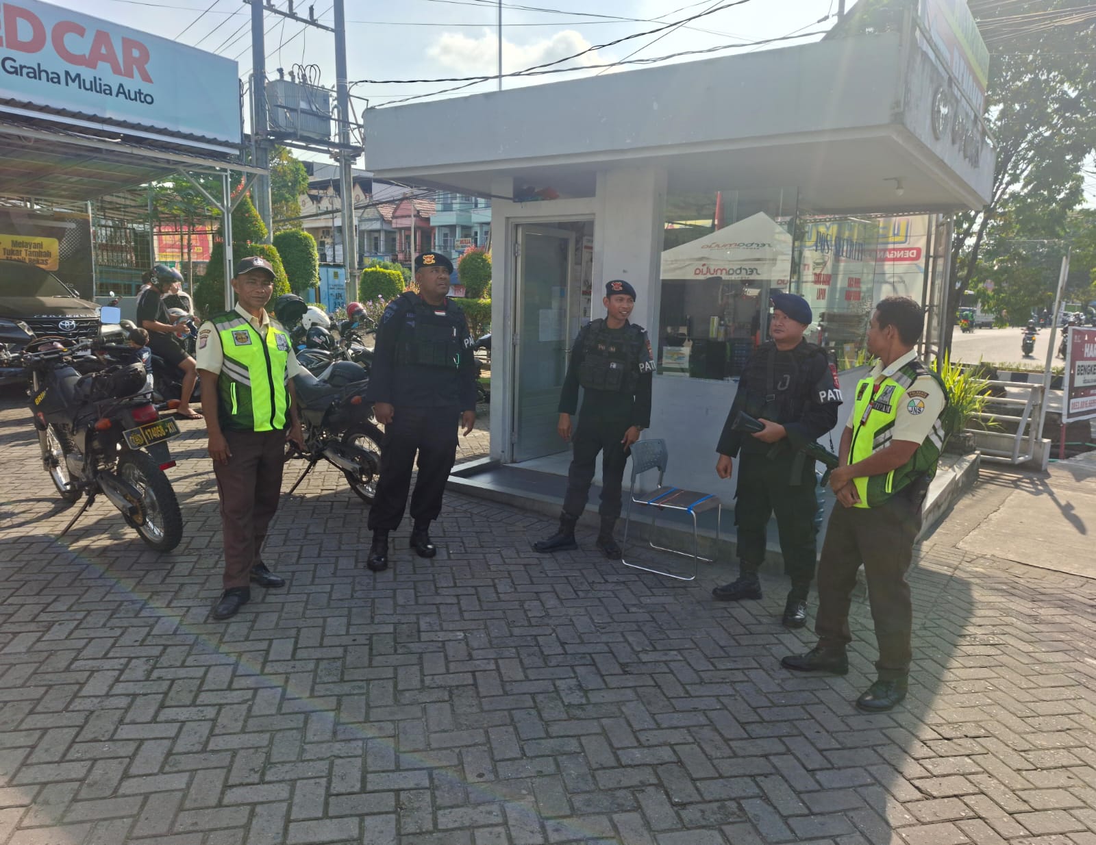 Jaga Kondusivitas Kota Samarinda, Batalyon B Pelopor Brimob Kaltim Gelar Patroli di Pusat Keramaian