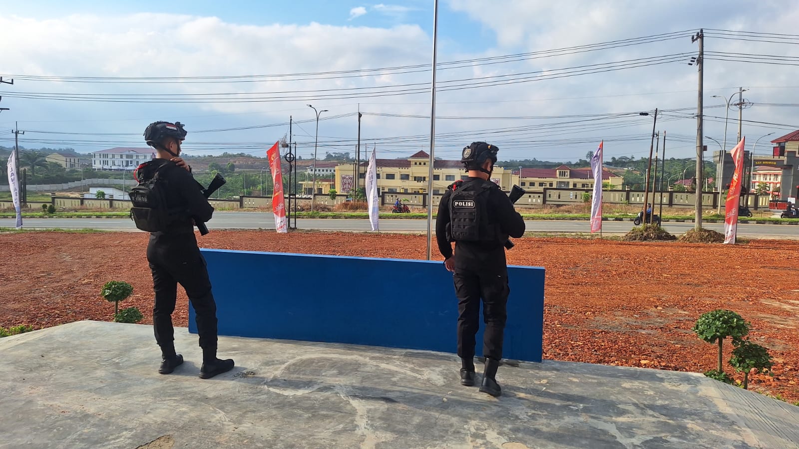 Patroli Brimob Balikpapan Utara Perkuat Pengamanan Aset Polri dan Objek Pelayanan Publik