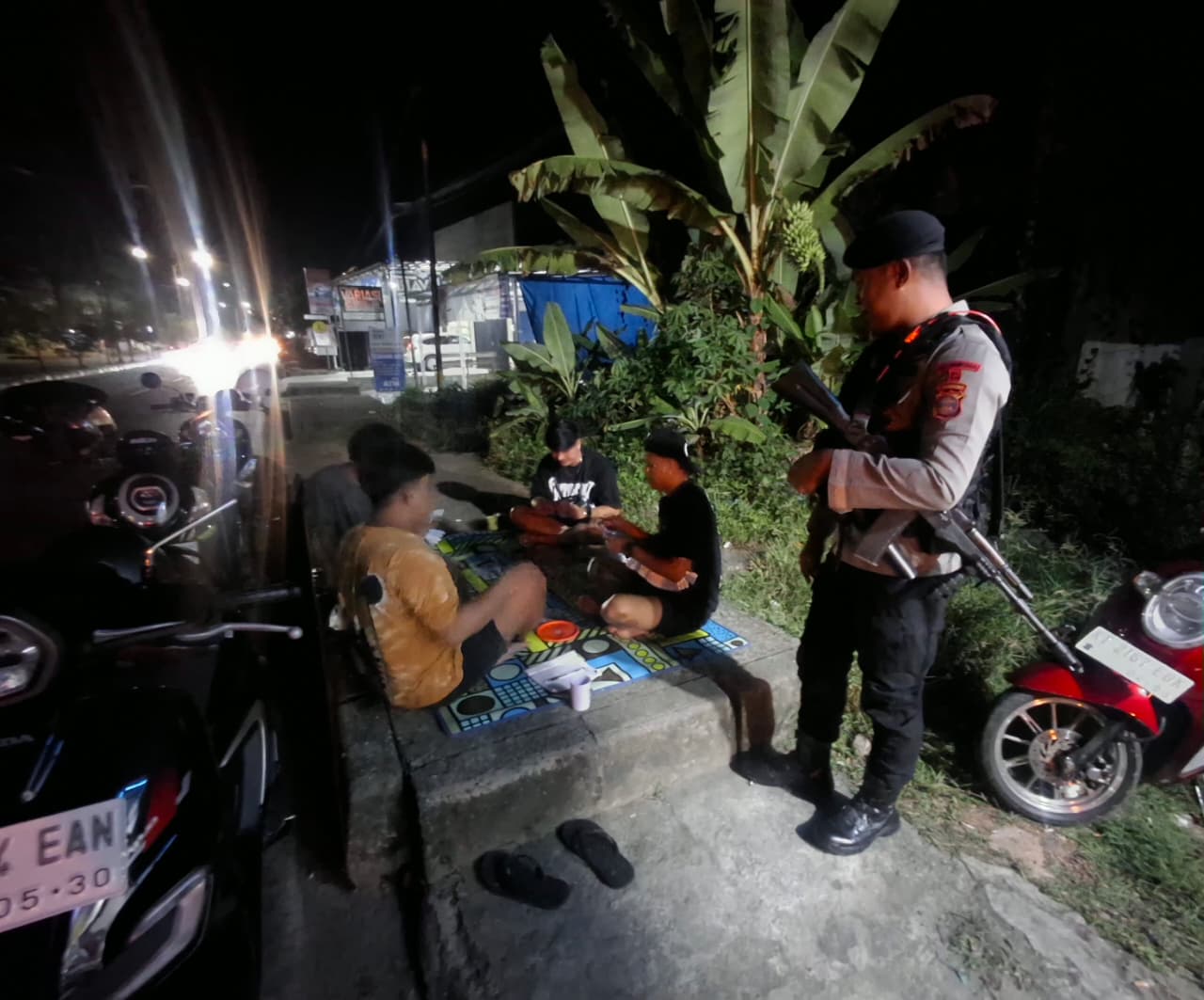 Patroli Jaga Kaltim Oleh Personel Kompi 2 Brimob Kaltim